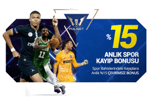 %15 ANLIK SPOR KAYIP BONUSU